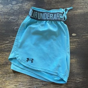 Blue Under Armor Athletic Shorts